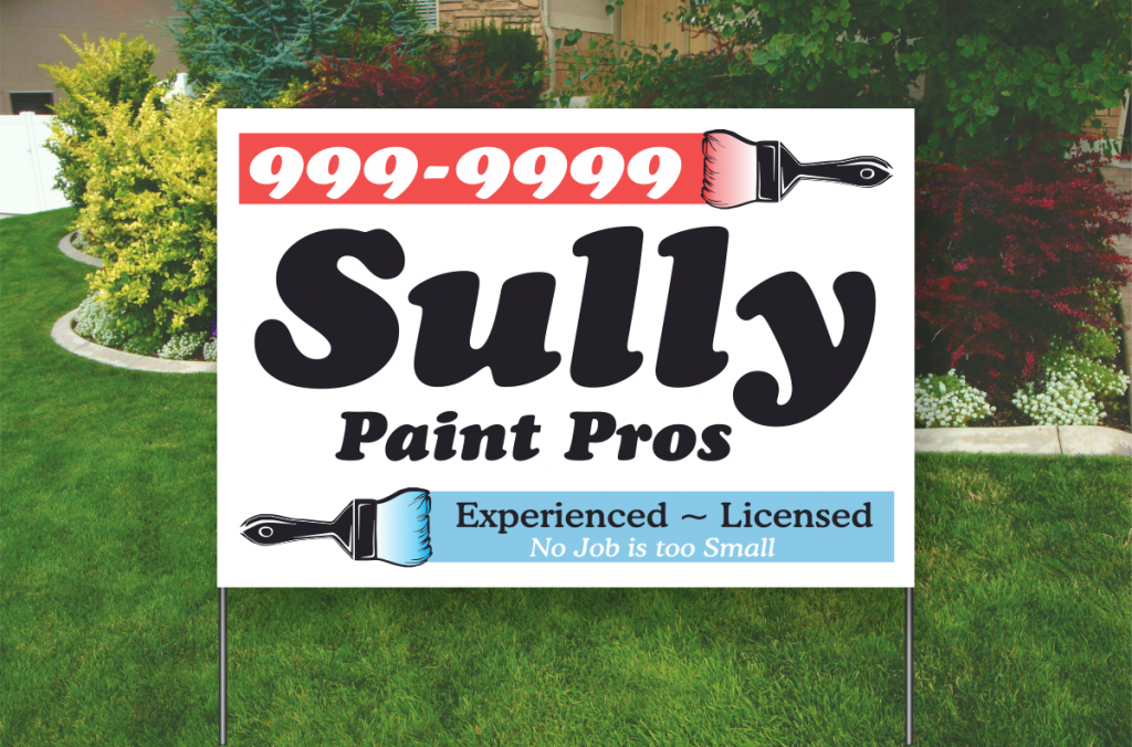 Full Color Poly Bag & Corrugated Plastic Yard Signs SignRocket